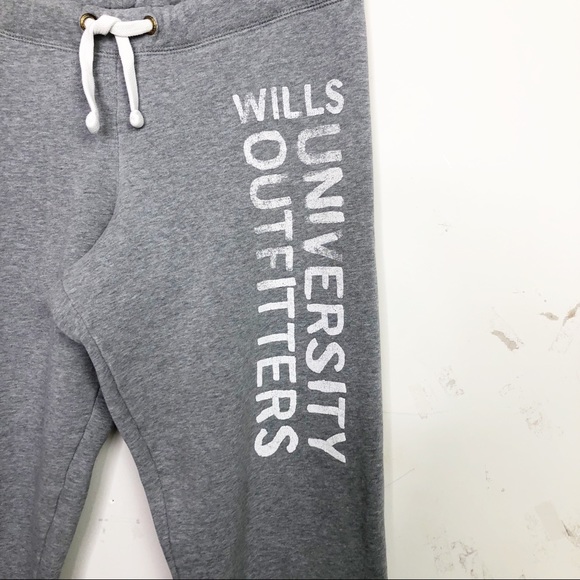 Jack Wills University outfitters Gray graphic jogger pants - Picture 3 of 12